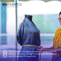 Stretch Suede Fabric Tobacco