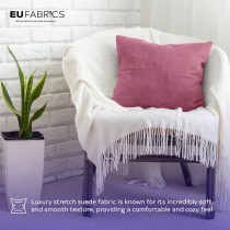 Stretch Suede Fabric Tobacco