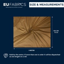 Stretch Suede Fabric Tobacco