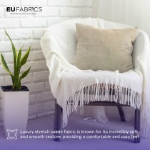 Stretch Suede Fabric Tobacco