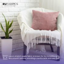 Stretch Suede Fabric Tobacco