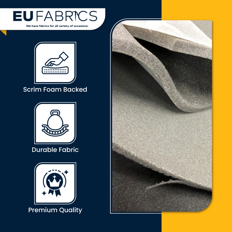 6MM Scrim Foam Fabric