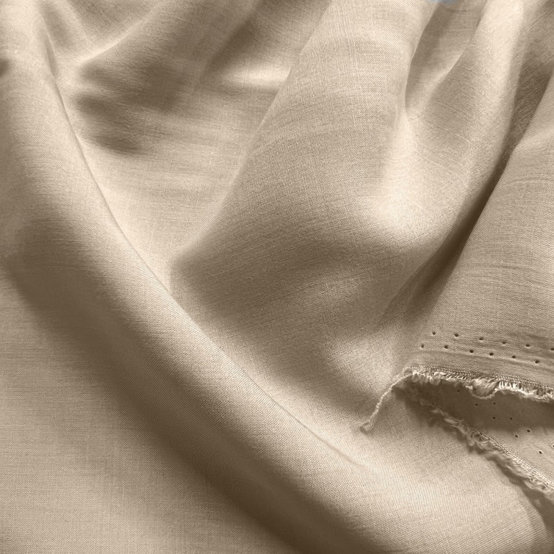 100% Cottton Taupe Fabric To Clear Peach 4