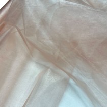 Crystal Organza Fabric Peach