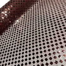 Square Sequin Fabric Brown4