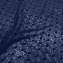 100% Cotton Lightweight Spot Fabric Navy1