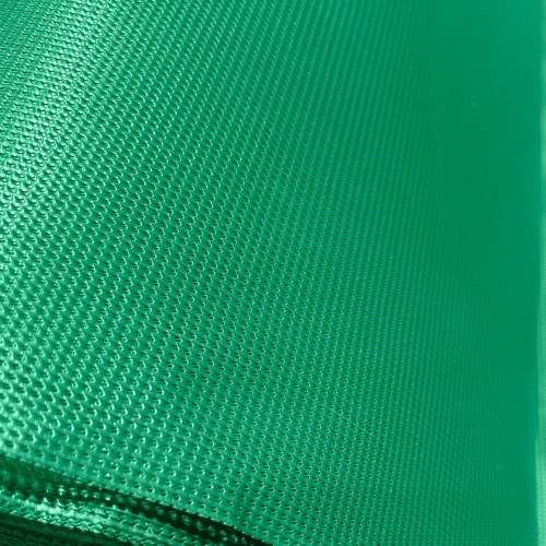 PVC Dipped Mesh Fabric 220GSM Windproof  Emerald