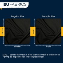 Budget Polycotton Black1