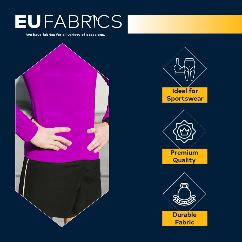 Lycra Fabric Purple