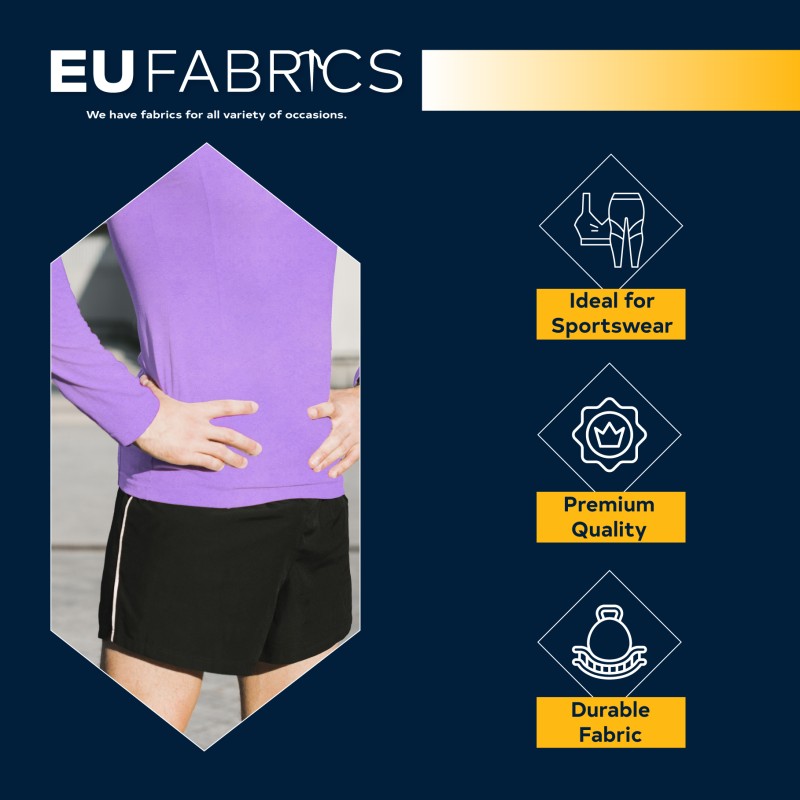 Lycra Fabric Purple
