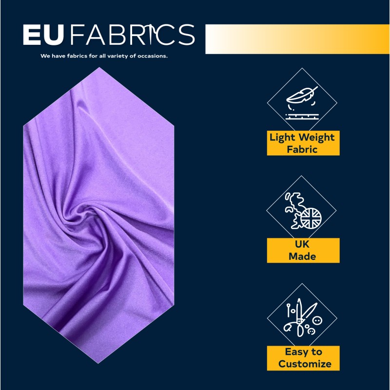 Lycra Fabric Purple