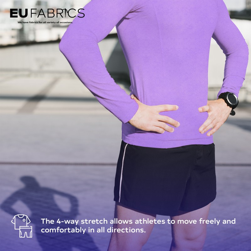 Lycra Fabric Purple