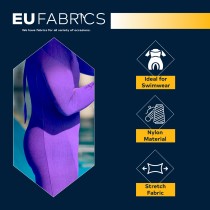 Lycra Fabric Purple