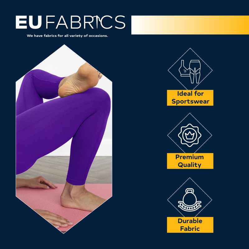Lycra Fabric Purple