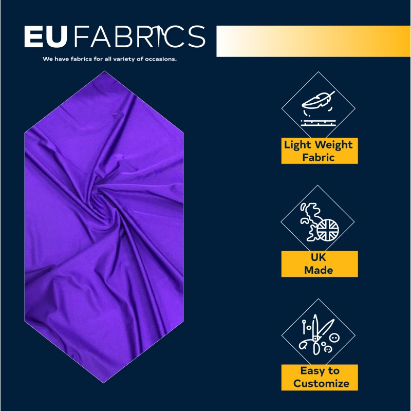 Lycra Fabric Purple