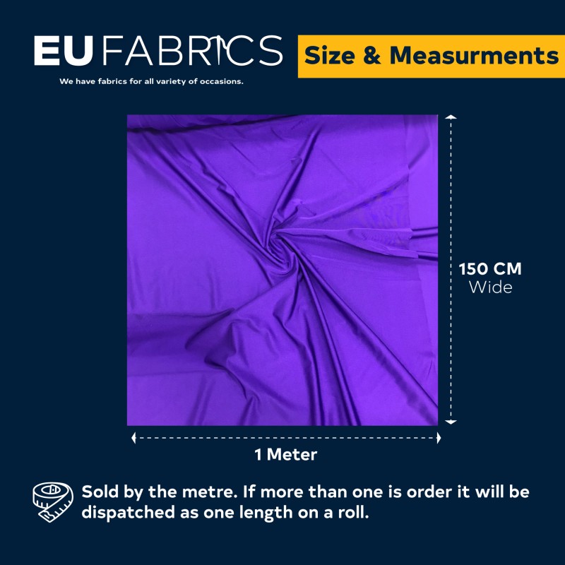 Lycra Fabric Purple