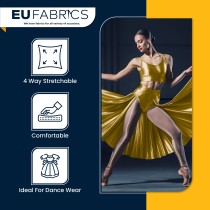 Matallic Lycra Gold2