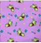 100% Brushed Cotton Fabric Teddy Bears Pink