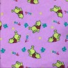 100% Brushed Cotton Fabric Teddy Bears Pink