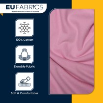 100% Cotton Interlock Jersey Red