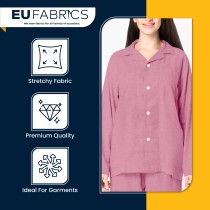 100% Cotton Interlock Jersey Red