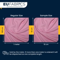 100% Cotton Interlock Jersey Red