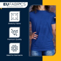 100% Cotton Interlock Jersey Red