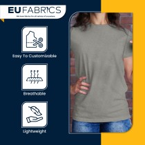 100% Cotton Interlock Jersey Red