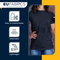 100% Cotton Interlock Jersey Red