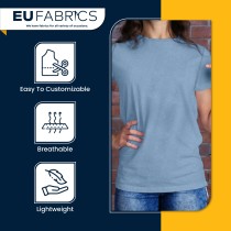 100% Cotton Interlock Jersey Red