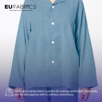 100% Cotton Interlock Jersey Red