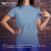 100% Cotton Interlock Jersey Red