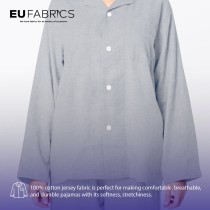 100% Cotton Interlock Jersey Red