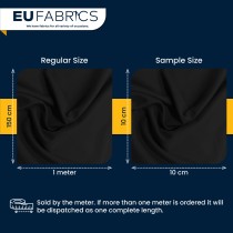 Moleskin Fabric Black 3