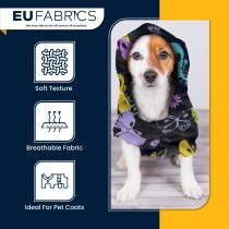 Waterproof Quilted Fur Black Backing 5