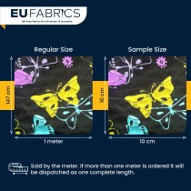 Waterproof Quilted Fur Black Backing 5