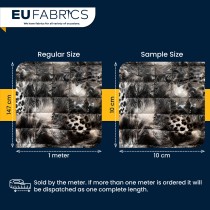 Waterproof Quilted Fur Black Backing 5