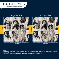 Waterproof Quilted Fur Black Backing 5