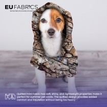 Waterproof Quilted Fur Black Backing 5