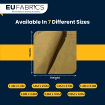 140z Waterproof 100% Cotton Canvas Tarpaulin CoversTan1