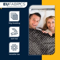 Quilted Black Fabric 