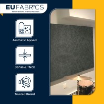 Acoustic Fabric Grey Anthracite 1