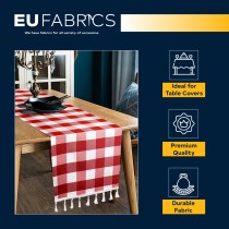 Gingham – 1 inch Checks Baby Blue