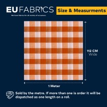 Gingham – 1 inch Checks Baby Blue