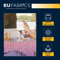 Gingham – 1 inch Checks Baby Blue