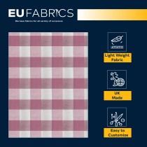 Gingham – 1 inch Checks Baby Blue