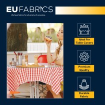 Gingham – 1 inch Checks Baby Blue