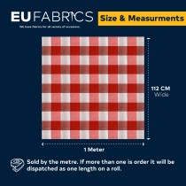 Gingham – 1 inch Checks Baby Blue