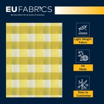 Gingham – 1 inch Checks Baby Blue