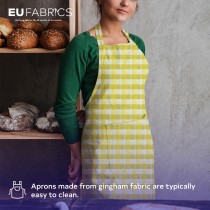 Gingham – 1 inch Checks Baby Blue